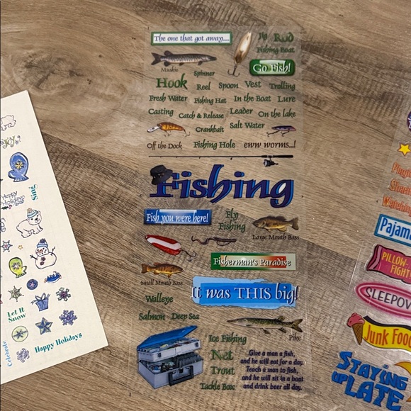 Assorted Colorful Sticker Collection - Picture 3 of 8